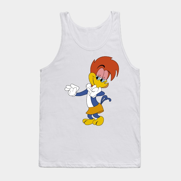 Winnie Woodpecker - Woody Woodpecker Tank Top by LuisP96